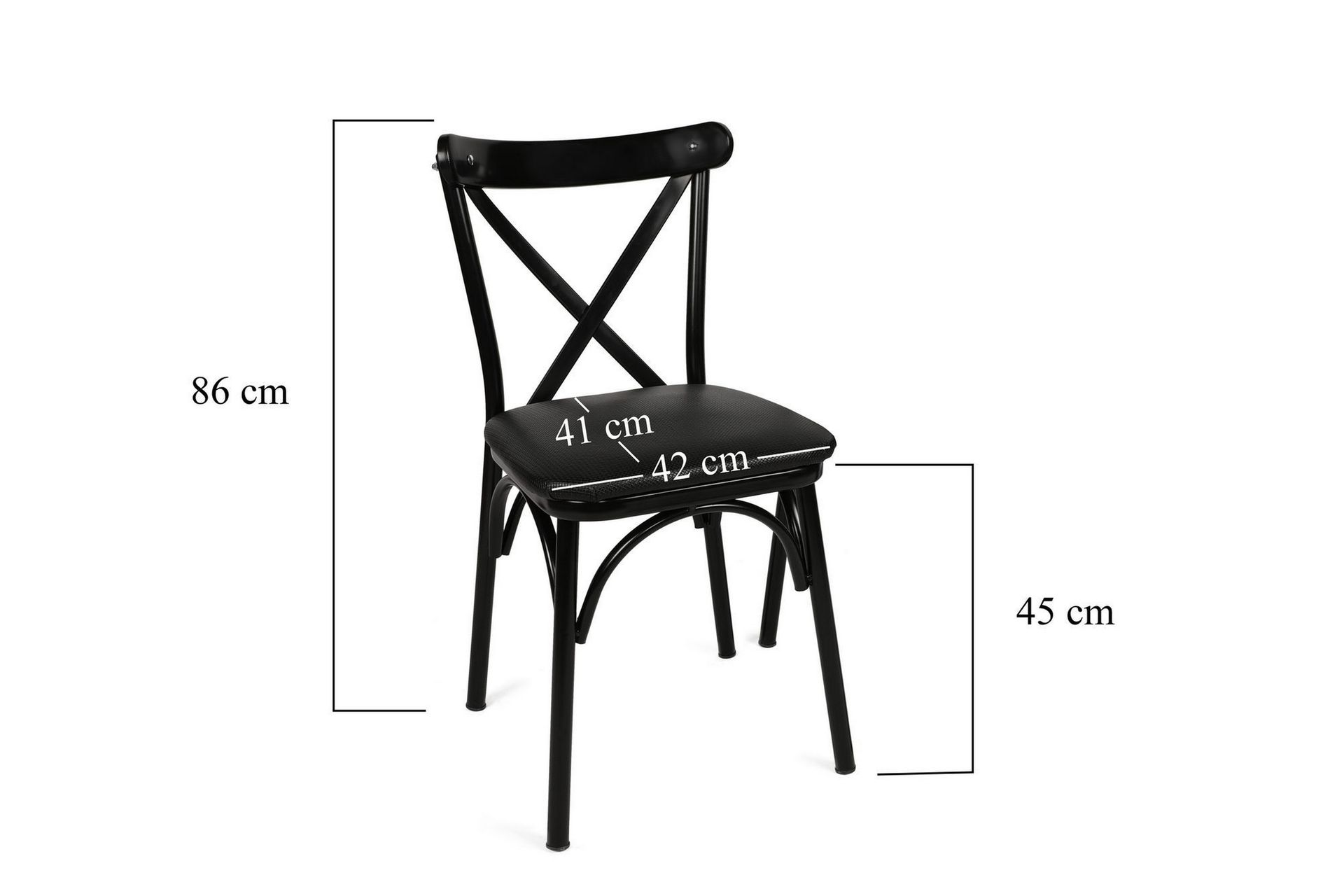 Cielieucel Spisebordsstol - Sort - Møbler - Stole & lænestole - Spisebordsstole & køkkenstole