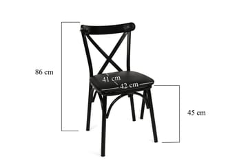 Cielieucel Spisebordsstol - Sort - Møbler - Stole & lænestole - Spisebordsstole & køkkenstole