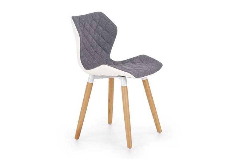 Cimbro Spisebordstol - Grå/Eg - Spisebordsstole & køkkenstole