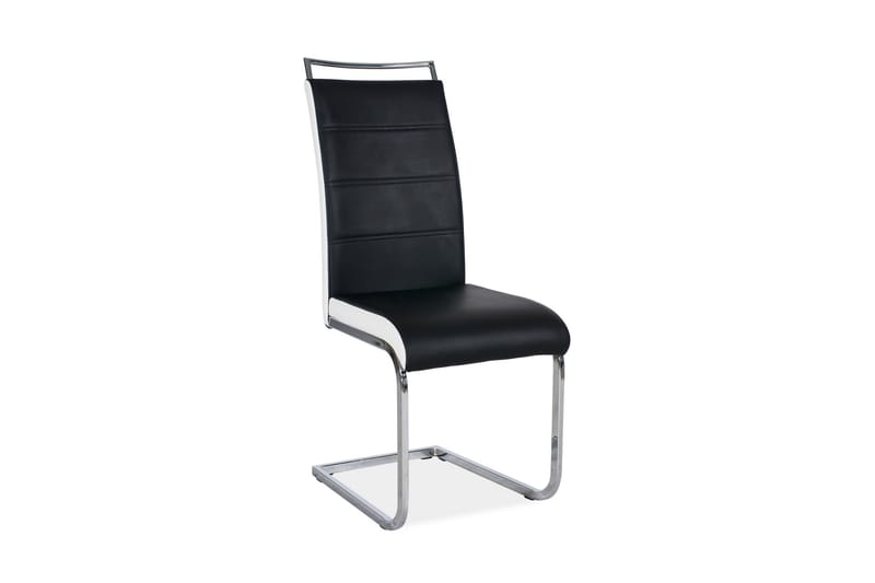 Cintrey Spisebordsstol 4 stk - Kunstlæder/Sort - Spisebordsstole & køkkenstole