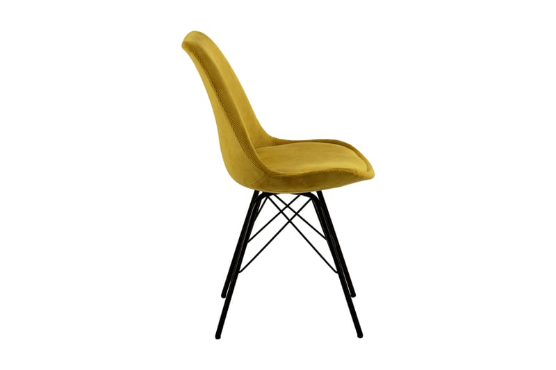 Collina Spisebordsstol - Gul/Sort - Spisebordsstole & køkkenstole
