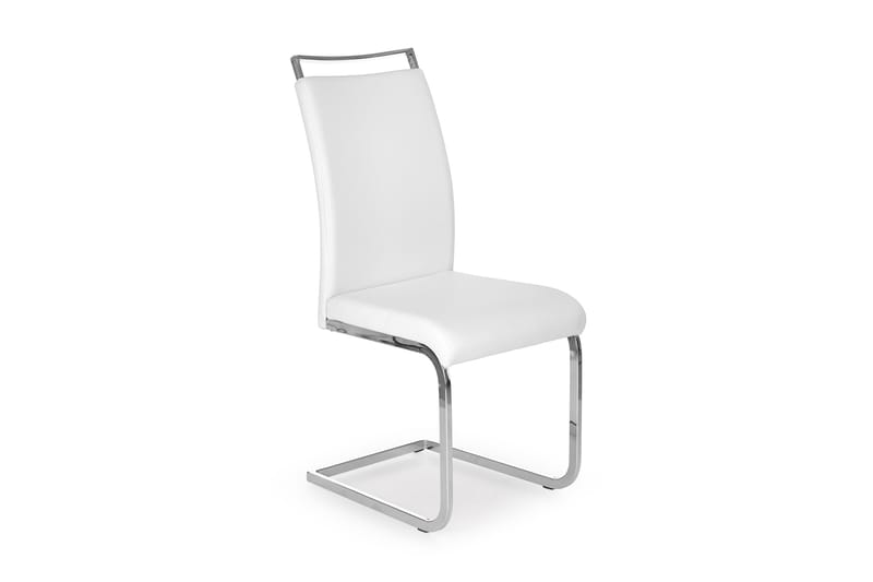 Contera Spisebordstol Kunstlæder - Hvid - Spisebordsstole & køkkenstole