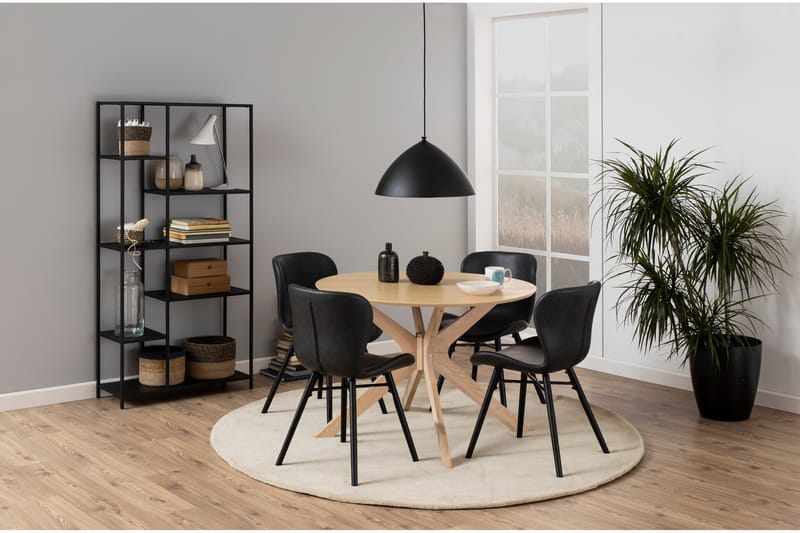 Copor Spisebordsstol 2 stk - Retro/Sort - Møbler - Stole & lænestole - Spisebordsstole & køkkenstole