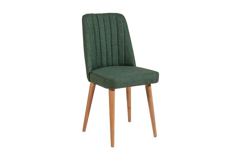 Corralez Stol 85 cm - Træ/natur/Grøn - Møbler - Stole & lænestole - Spisebordsstole & køkkenstole