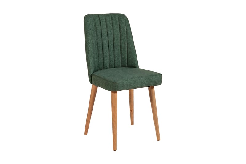 Corralez Stol 85 cm - Træ/natur/Grøn - Spisebordsstole & køkkenstole