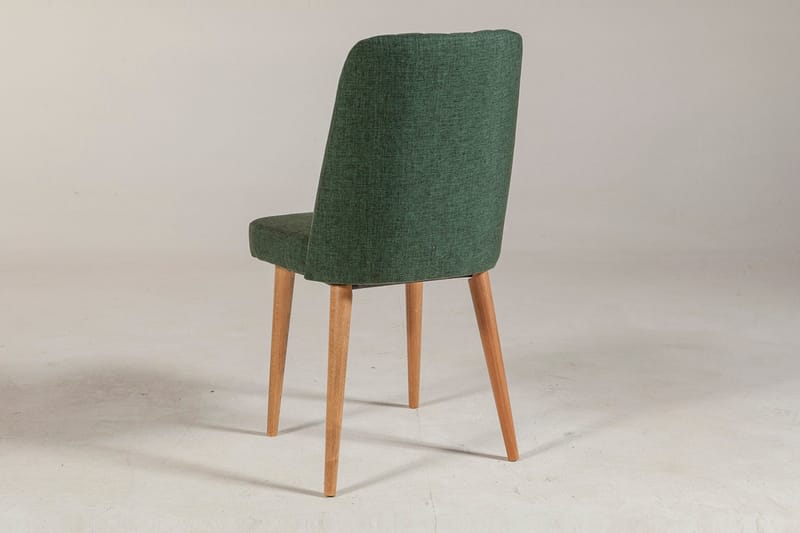 Corralez Stol 85 cm - Træ/natur/Grøn - Spisebordsstole & køkkenstole