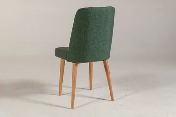 Corralez Stol 85 cm - Træ/natur/Grøn - Møbler - Stole & lænestole - Spisebordsstole & køkkenstole