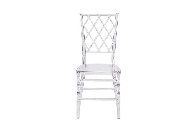 Covon Stol 2 stk - Transparent - Spisebordsstole & køkkenstole