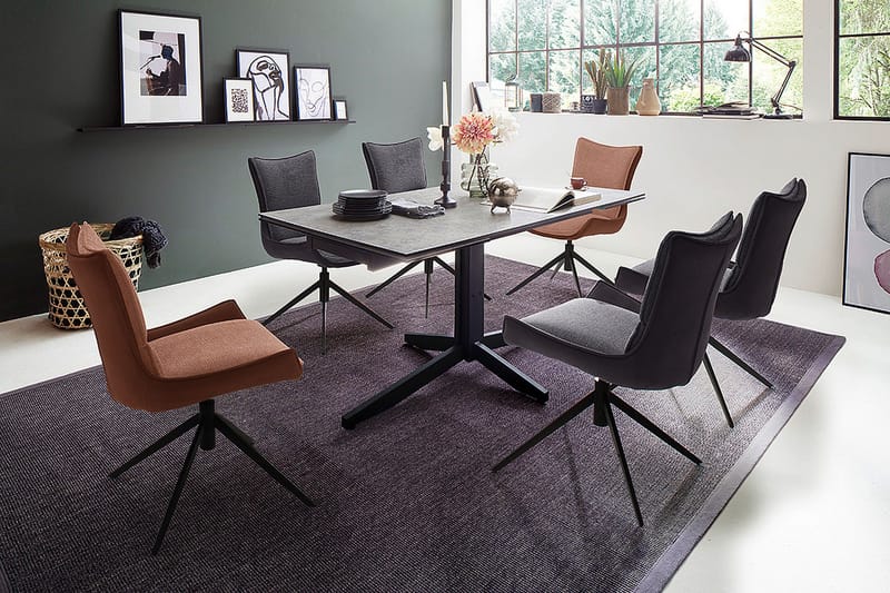 Cuyama Spisebordsstol - Rustbrun - Møbler - Stole & lænestole - Spisebordsstole & køkkenstole