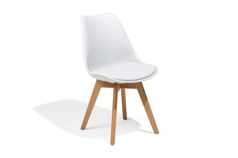 Dakota Ii stolsæt til 2 stk - Hvid - Spisebordsstole & køkkenstole