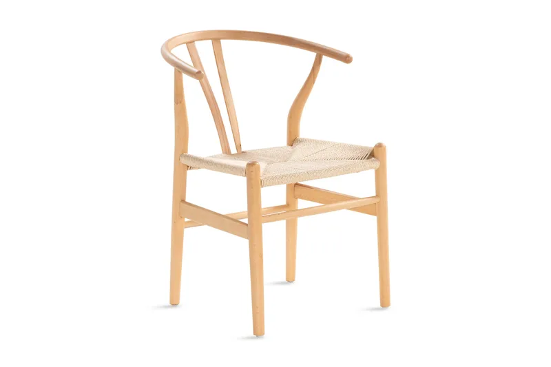 Dastoori Spisebordsstol med Armlæn - Natur - Møbler - Stole & lænestole - Spisebordsstole & køkkenstole