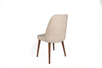 Denounce Spisebordsstol - Beige/Valnød finér - Møbler - Stole & lænestole - Spisebordsstole & køkkenstole