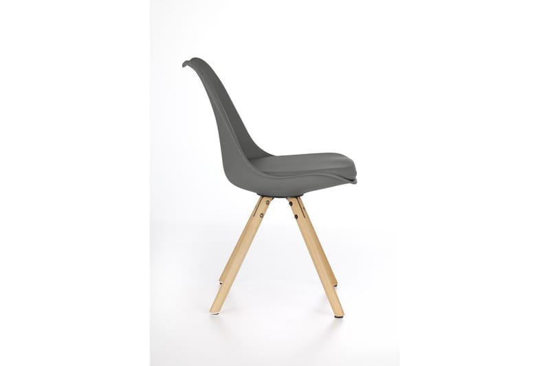 Dionne Spisebordstol - Grå/Eg - Spisebordsstole & køkkenstole