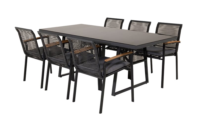 Donny Spisebordsstol Sort/Natur - Venture Home - Spisebordsstole & køkkenstole