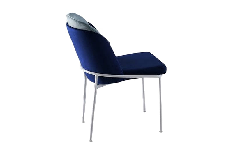 Dorellez Spisebordsstol 4 stk - Mørkeblå - Spisebordsstole & køkkenstole