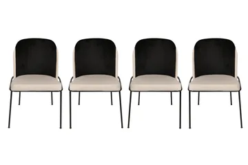 Dorellez Spisebordsstol - Sort - Møbler - Stole & lænestole - Spisebordsstole & køkkenstole