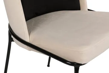 Dorellez Spisebordsstol - Sort/Beige - Møbler - Stole & lænestole - Spisebordsstole & køkkenstole
