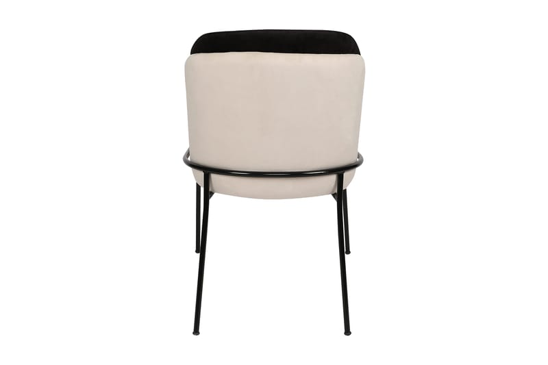 Dorellez Spisebordsstol - Sort/Beige - Møbler - Stole & lænestole - Spisebordsstole & køkkenstole