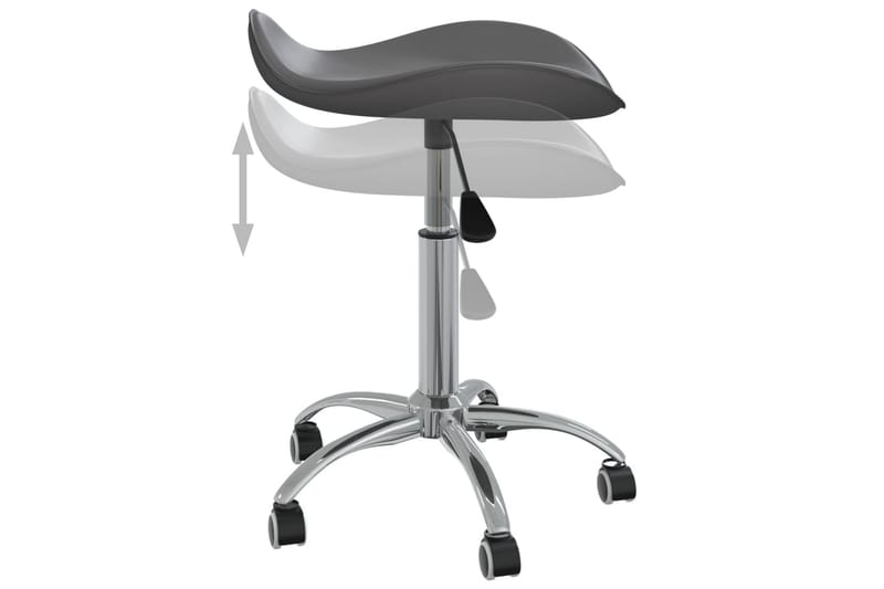 drejelig spisebordsstol kunstlæder grå - Grå - Spisebordsstole & køkkenstole