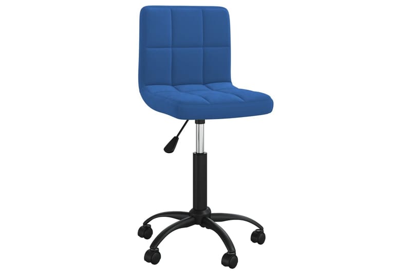 drejelige spisebordsstole 2 stk. fløjl blå - Blå - Spisebordsstole & køkkenstole - Armstole