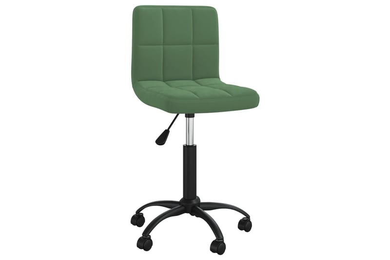 drejelige spisebordsstole 2 stk. fløjl mørkegrøn - Grøn - Spisebordsstole & køkkenstole - Armstole