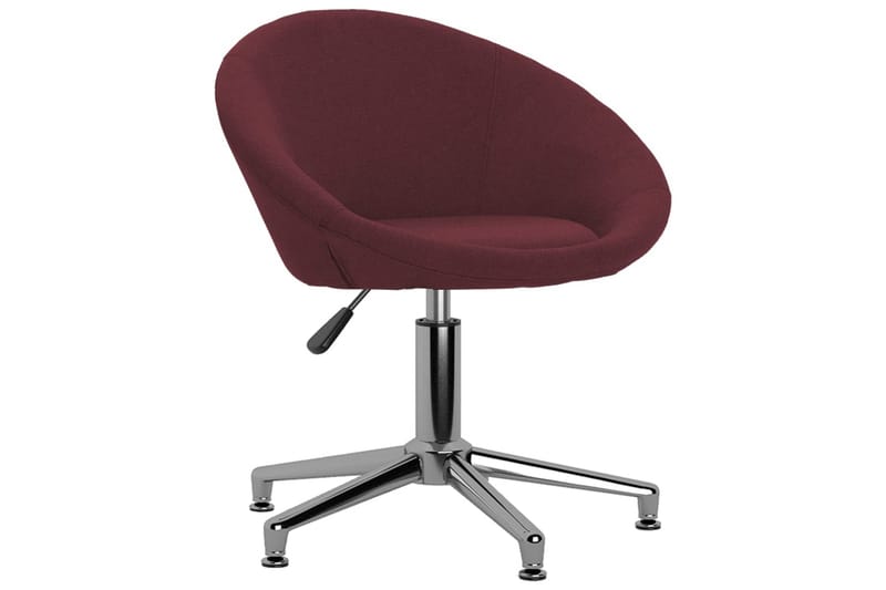 drejelige spisebordsstole 2 stk. stof lilla - Violet - Spisebordsstole & køkkenstole