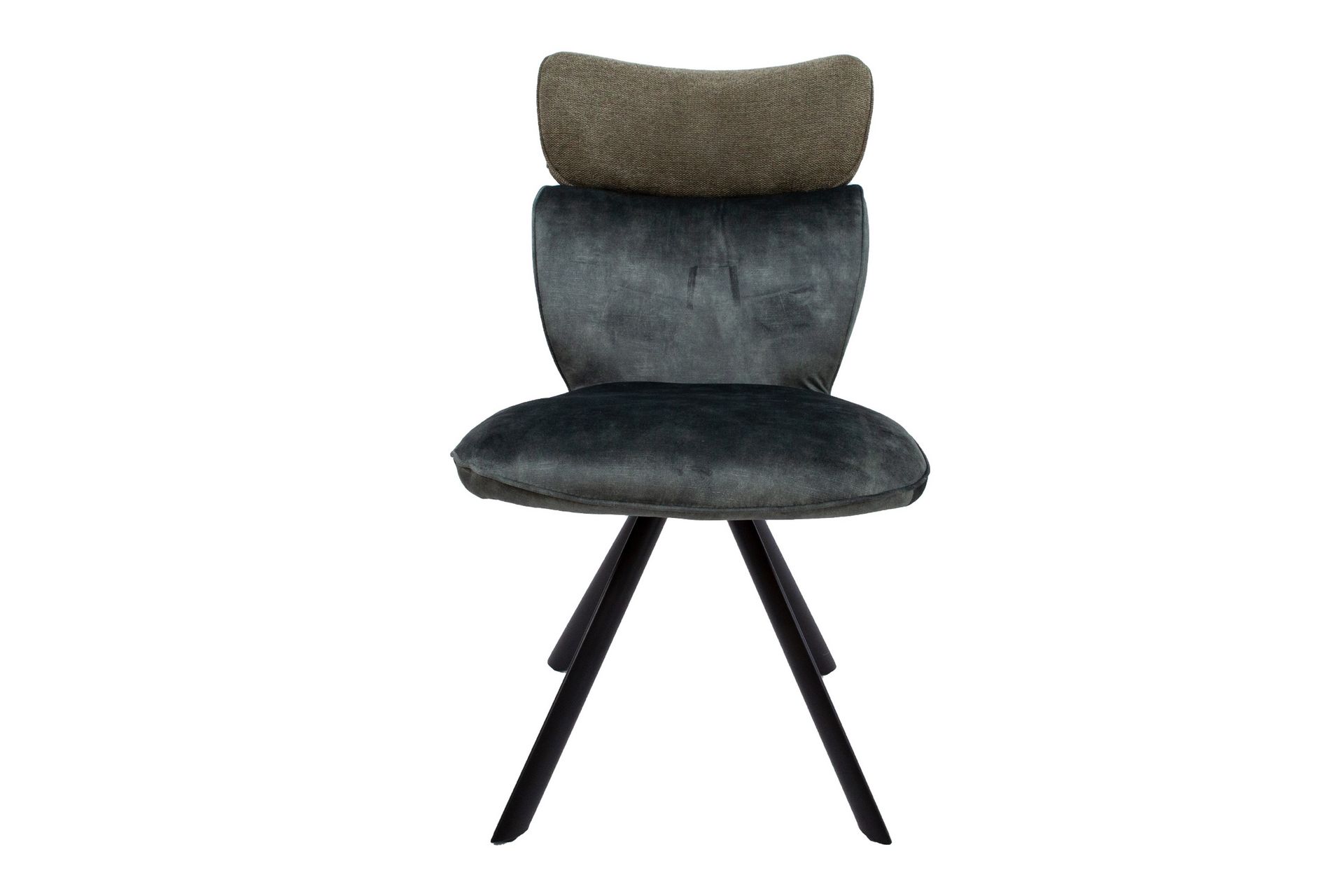 Eddy Chair Grøn Velour - Møbler - Stole & lænestole - Spisebordsstole & køkkenstole