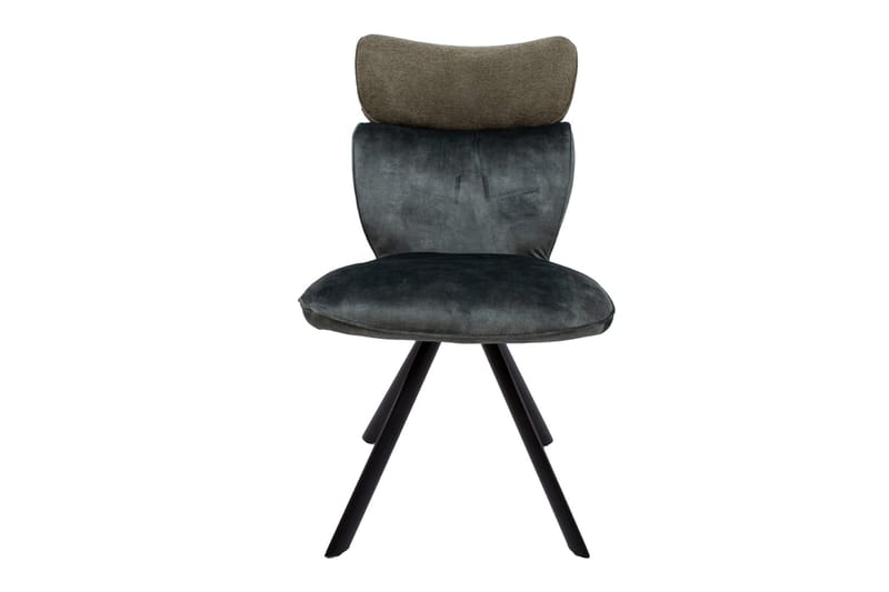 Eddy Chair Grøn Velour - Spisebordsstole & køkkenstole - Armstole