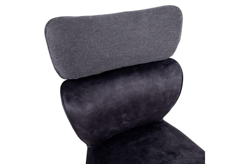 Eddy Chair Mørkegrå Velour - Spisebordsstole & køkkenstole - Armstole