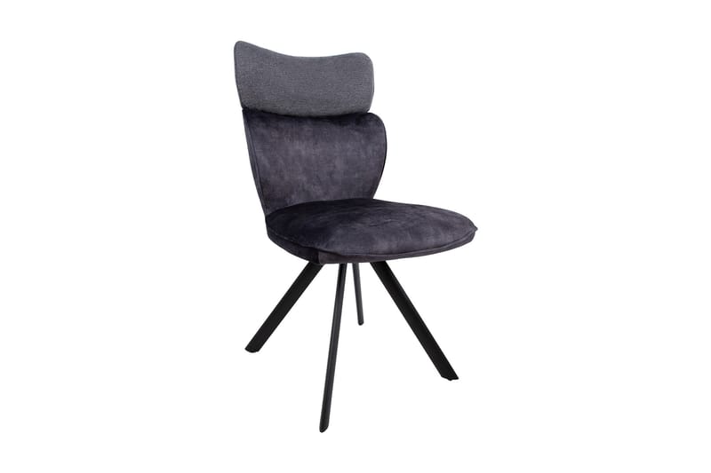Eddy Chair Mørkegrå Velour, undefined