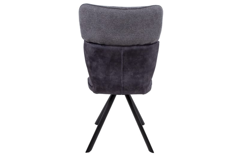 Eddy Chair Mørkegrå Velour - Møbler - Stole & lænestole - Spisebordsstole & køkkenstole