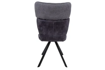 Eddy Chair Mørkegrå Velour - Møbler - Stole & lænestole - Spisebordsstole & køkkenstole