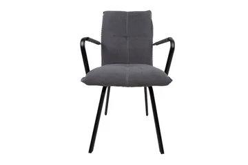 Eddy Chair med armlæn Grå - Møbler - Stole & lænestole - Spisebordsstole & køkkenstole