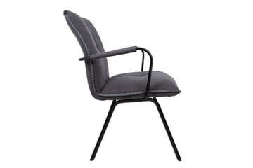 Eddy Chair med armlæn Grå - Møbler - Stole & lænestole - Spisebordsstole & køkkenstole
