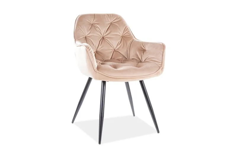 Eiber Armstol, Velour/Beige/Sort