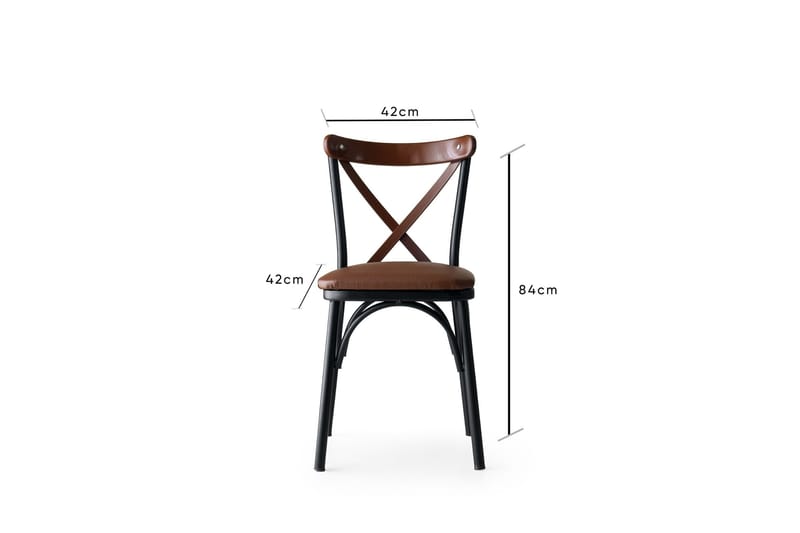 Ekolane Spisebordsstol - Brun - Møbler - Stole & lænestole - Spisebordsstole & køkkenstole