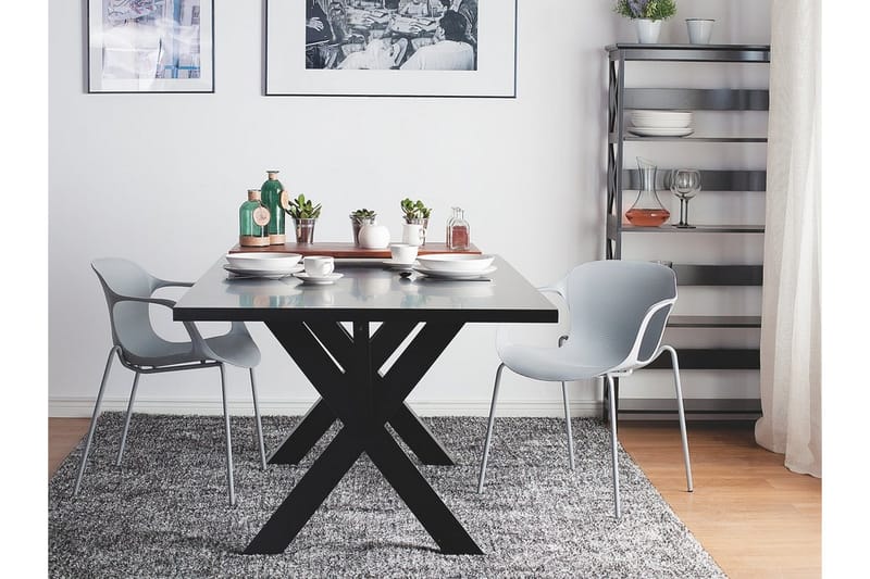 Elbert stolsæt til 2 stk - Grå - Spisebordsstole & køkkenstole - Armstole