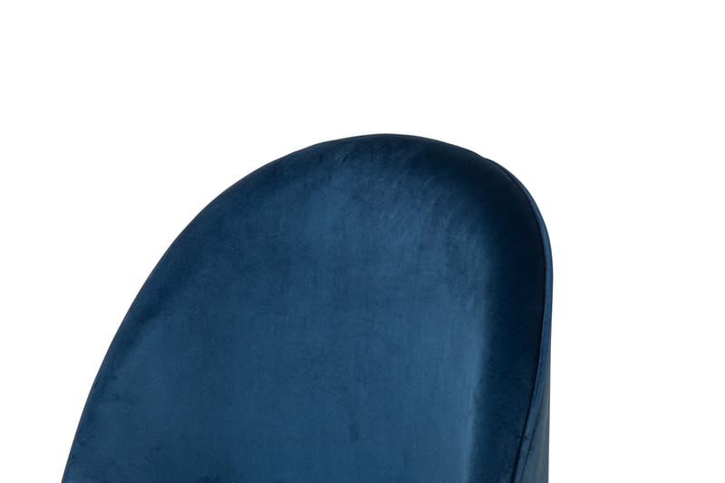Felipe Spisebordsstol Velour - Mørkeblå/Messing - Spisebordsstole & køkkenstole