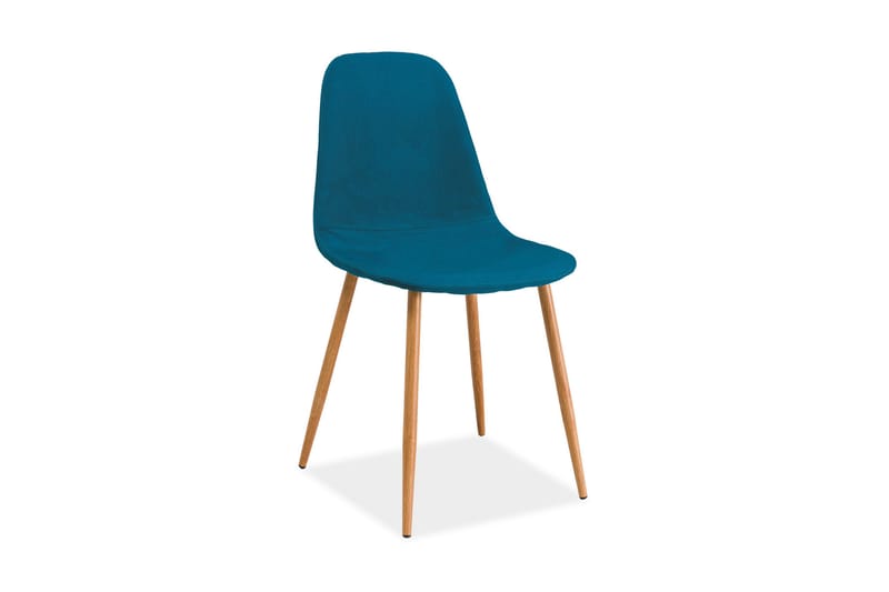 Foxan Spisebordsstol 4 stk - Blå - Spisebordsstole & køkkenstole