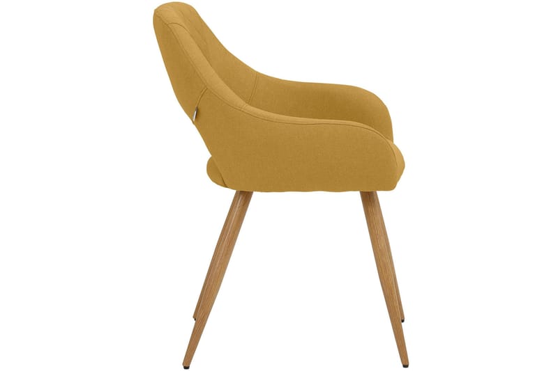 Galene Armstol - Gul - Møbler - Stole & lænestole - Spisebordsstole & køkkenstole