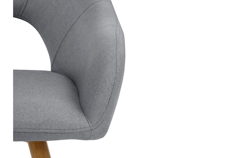 Galene Armstol - Lysegrå - Møbler - Stole & lænestole - Spisebordsstole & køkkenstole