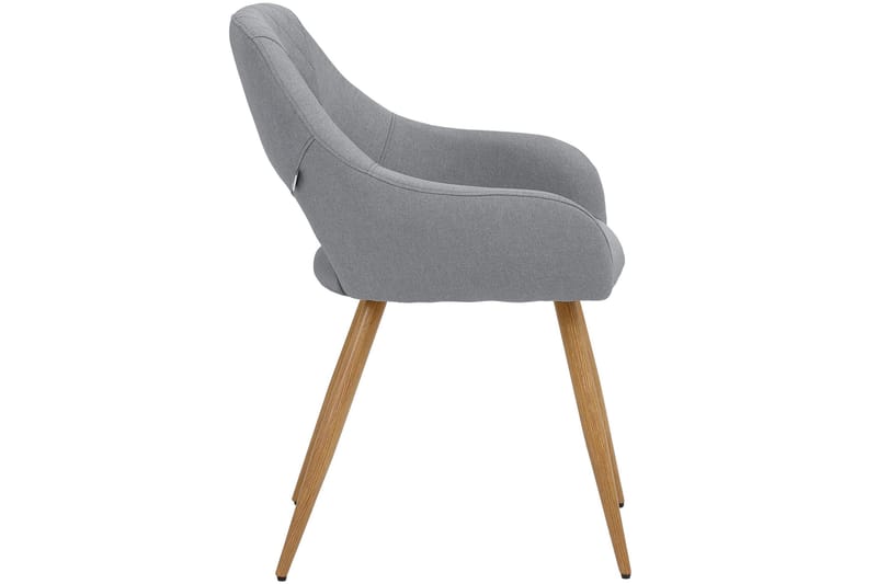 Galene Armstol - Lysegrå - Møbler - Stole & lænestole - Spisebordsstole & køkkenstole