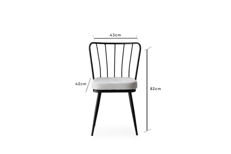 Geeknoll Spisebordsstol - Sort - Møbler - Stole & lænestole - Spisebordsstole & køkkenstole