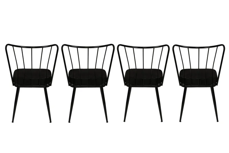 Geeknoll Spisebordsstol - Sort - Møbler - Stole & lænestole - Spisebordsstole & køkkenstole