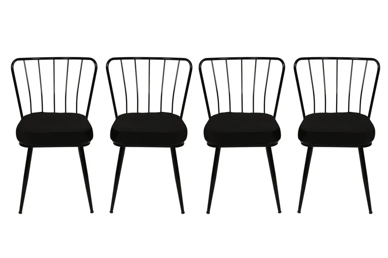 Geeknoll Spisebordsstol - Sort - Møbler - Stole & lænestole - Spisebordsstole & køkkenstole