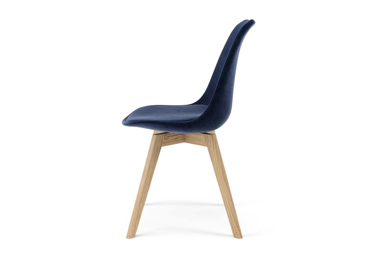 Gina Spisebordsstol - Blå/Brun - Spisebordsstole & køkkenstole