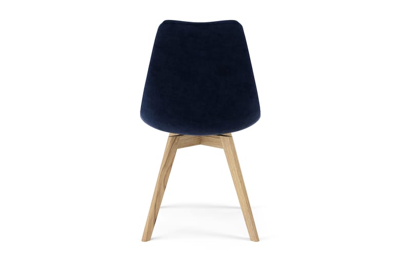 Gina Spisebordsstol - Blå/Brun - Spisebordsstole & køkkenstole