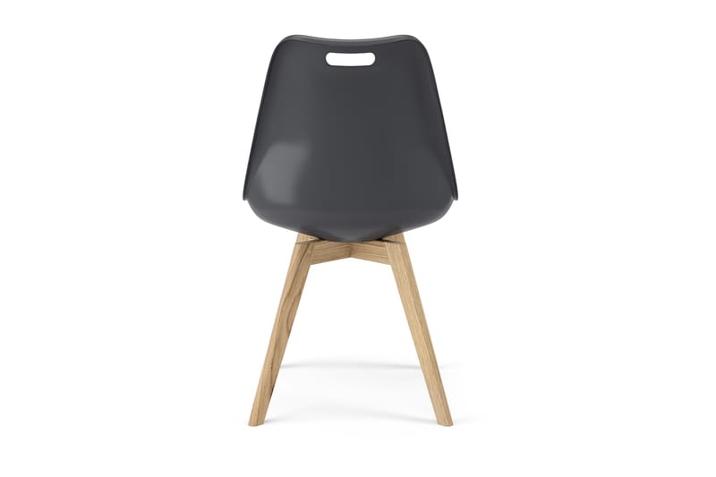 Gina Udvideligt Spisebord 90 cm - Grå/Brun - Spisebordsstole & køkkenstole