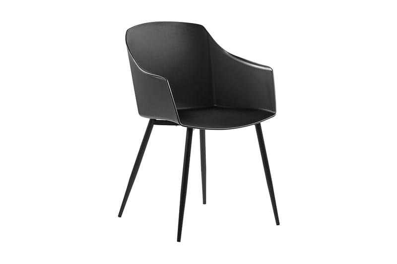 Grada Stol 2 stk - Sort - Spisebordsstole & køkkenstole - Armstole