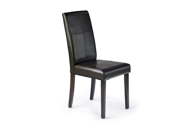 Haines Spisebordstol Kunstlæder - Sort - Spisebordsstole & køkkenstole